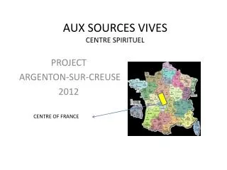 AUX SOURCES VIVES CENTRE SPIRITUEL