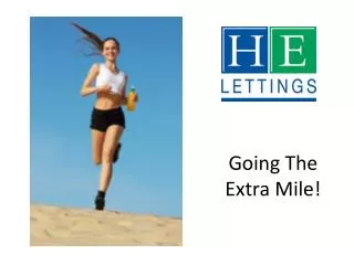 Going The Extra Mile!
