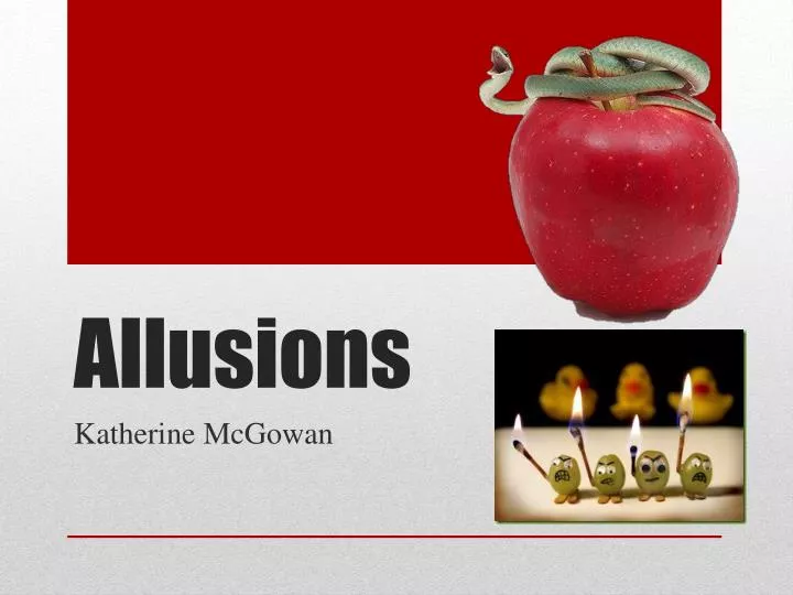 allusions