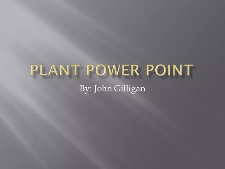 plant power p oint