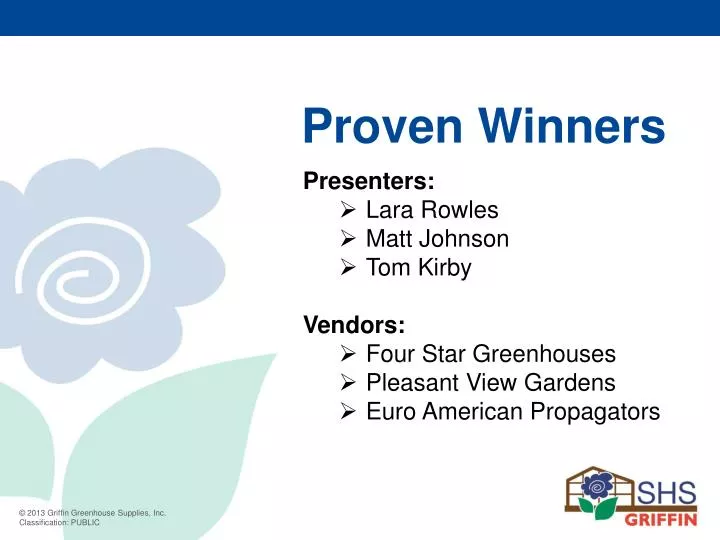 proven winners