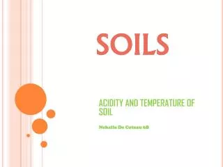 SOILS