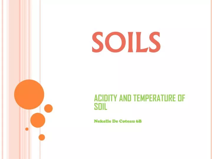 soils