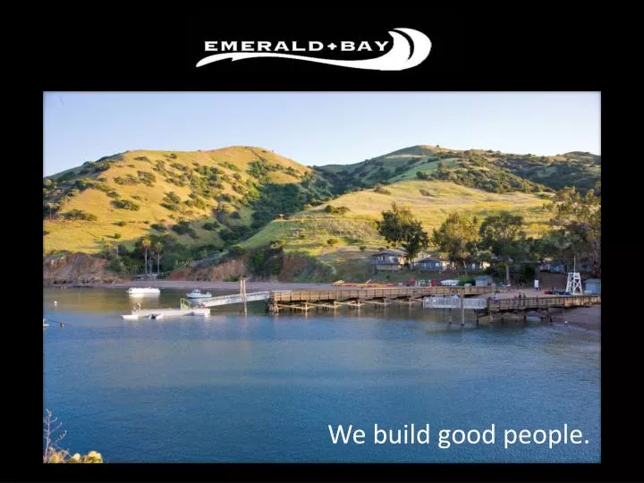 we build good people