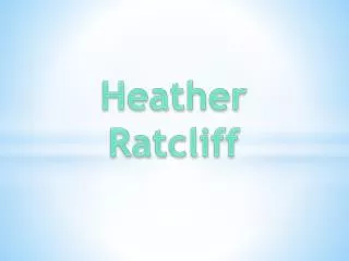 Heather Ratcliff