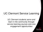 UC Clermont Service Learning