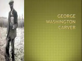 George Washington Carver