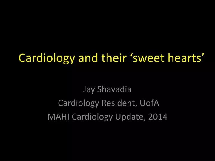 cardiology and their sweet hearts