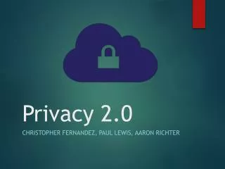Privacy 2.0