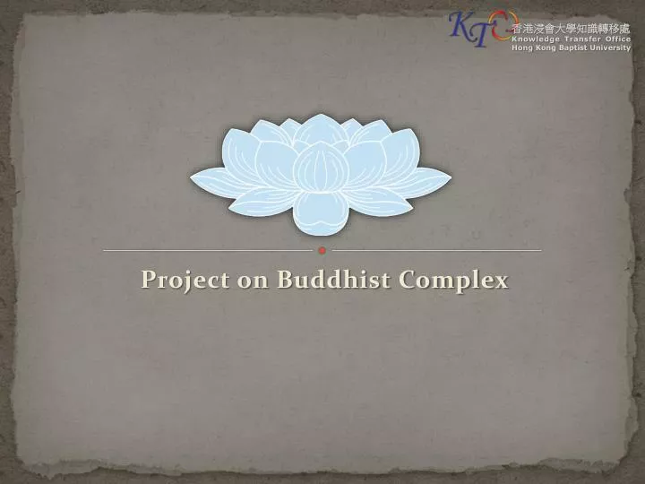 project on buddhist complex