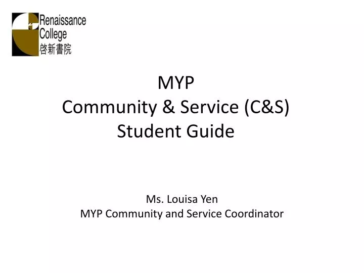 myp community service c s student guide
