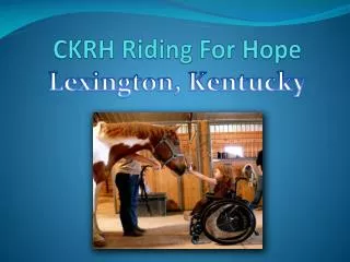 CKRH Riding For Hope