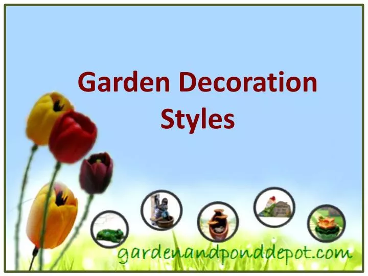 garden decoration styles