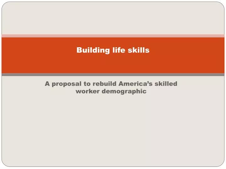 building life skills