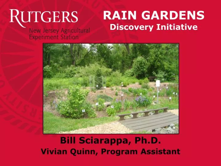 rain gardens discovery initiative