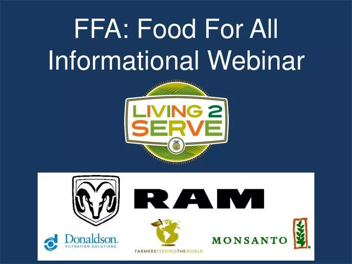 ffa food for all informational webinar