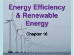 Energy Efficiency &amp; Renewable Energy - slide 1