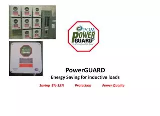 PowerGUARD Energy Saving for inductive loads