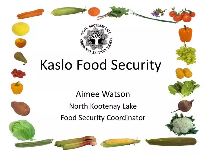 kaslo food security