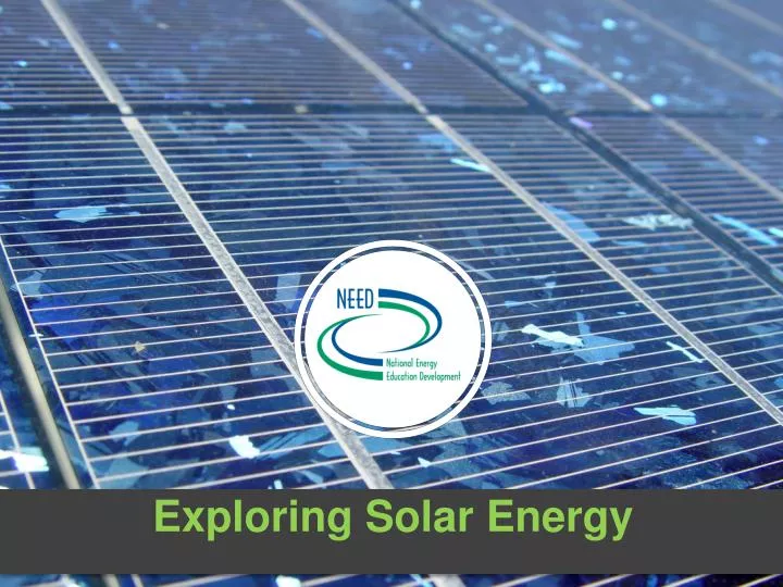 exploring solar energy