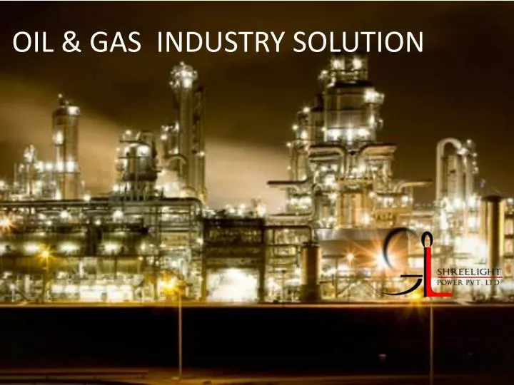 oil gas industry solution