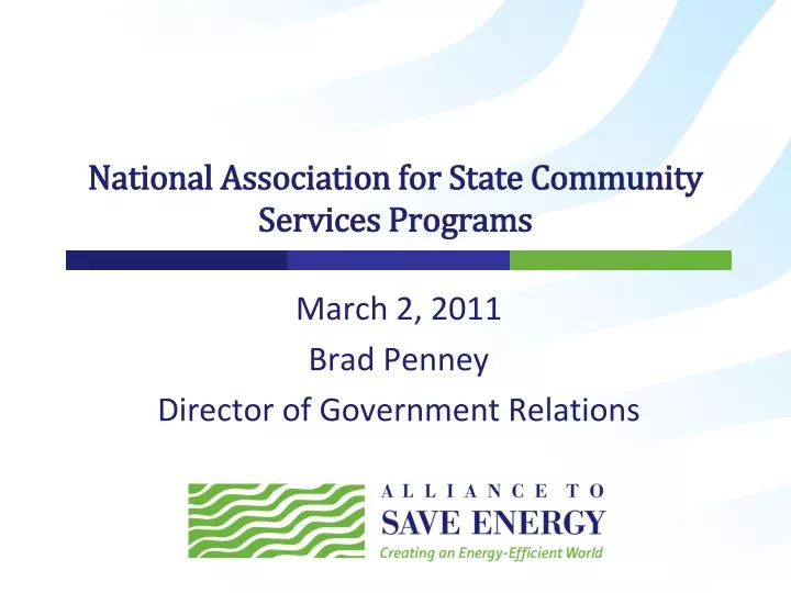 national association for state community services programs