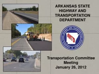 ARKANSAS STATE HIGHWAY AND TRANSPORTATION DEPARTMENT