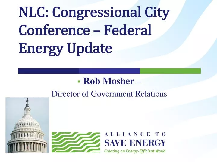 nlc congressional city conference federal energy update