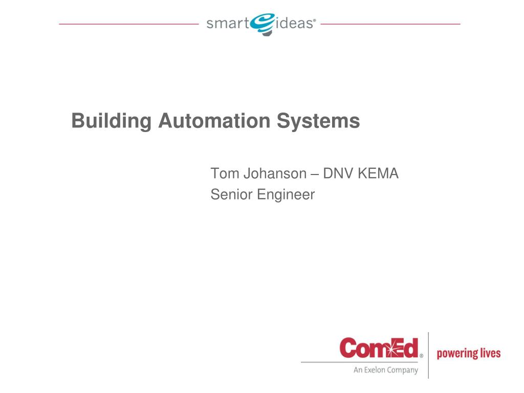 PPT - Building Automation Systems PowerPoint Presentation, free ...