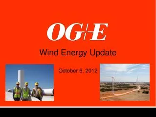 Wind Energy Update October 6, 2012