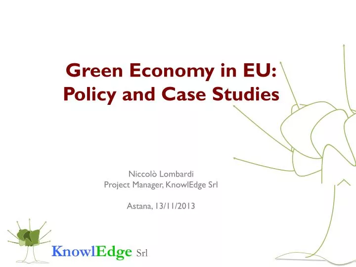 green economy in eu policy and case studies