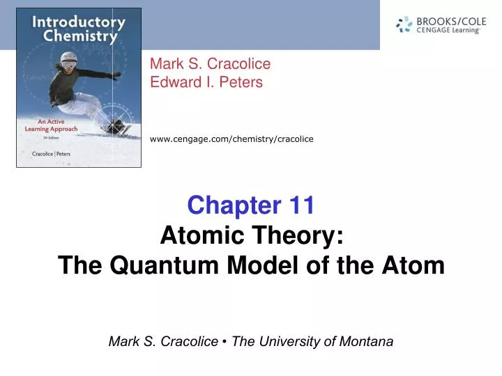 Chapter 11 Atomic Theory: The Quantum Model of the Atom