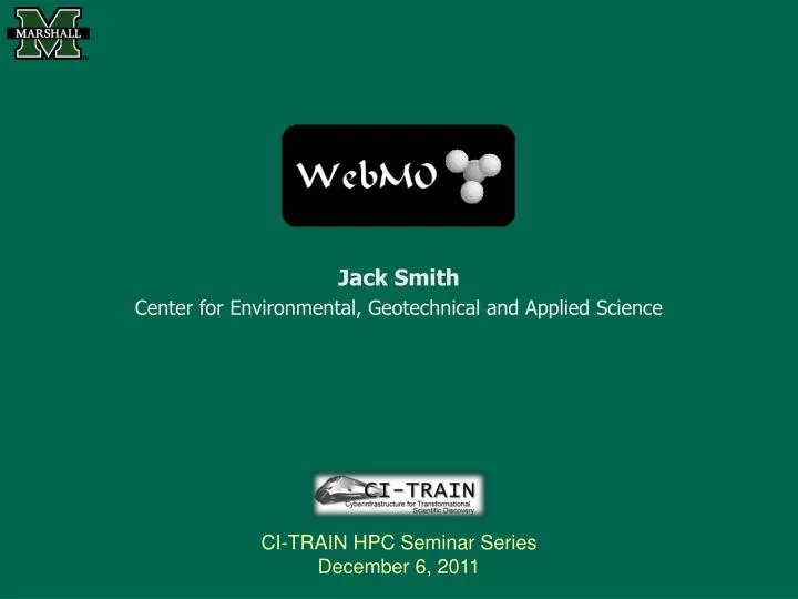 jack smith center for environmental geotechnical and applied science