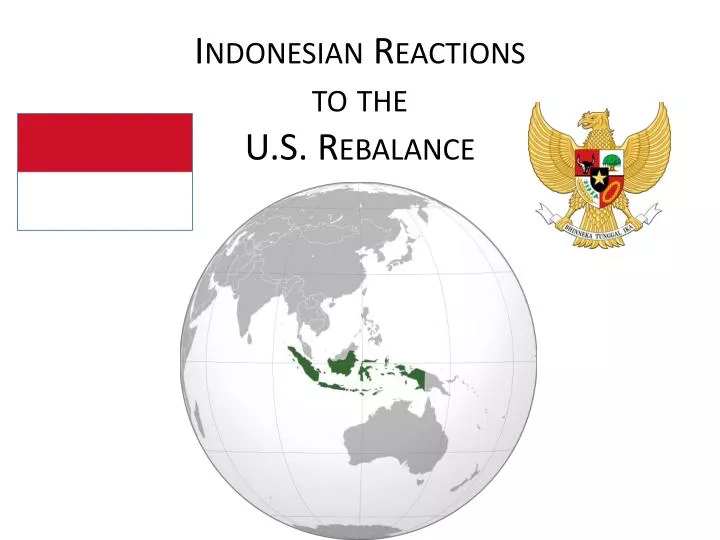 indonesian reactions to the u s rebalance
