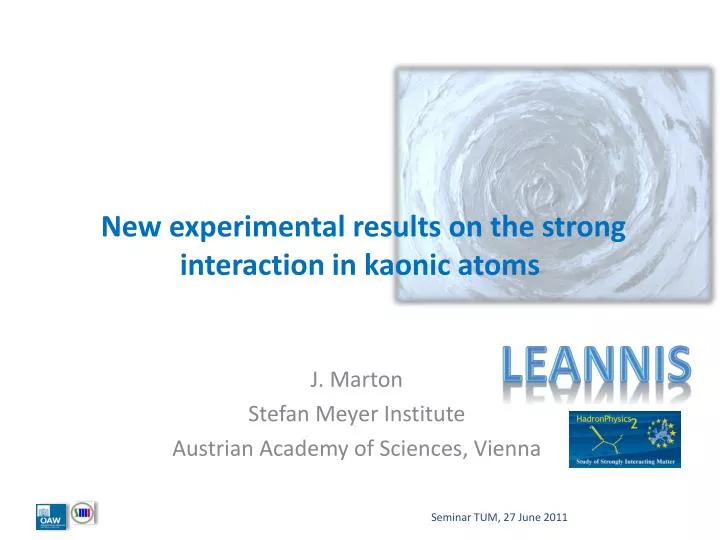 new experimental results on the strong interaction in kaonic atoms