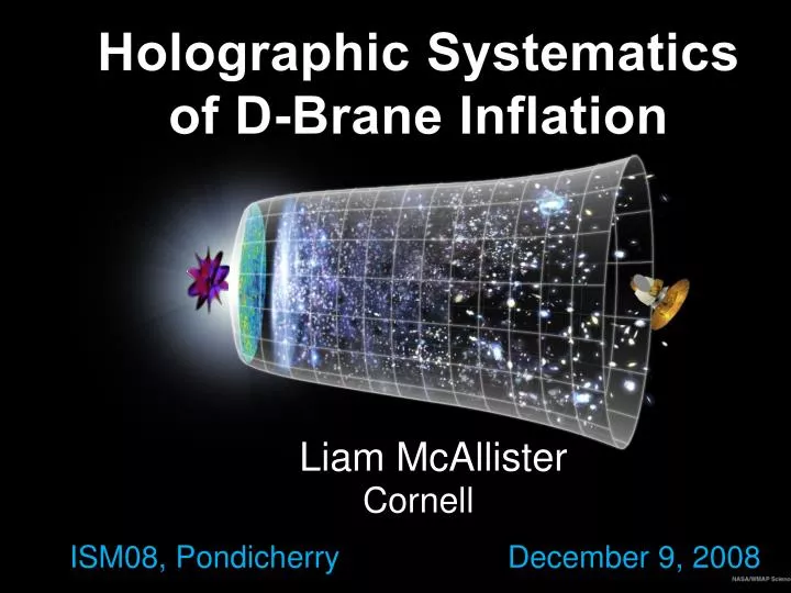holographic systematics of d brane inflation