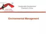Environmental Management - slide 1