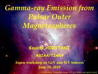 Gamma-ray Emission from Pulsar Outer Magnetospheres