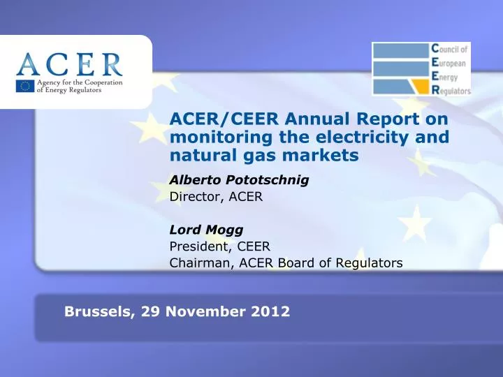 acer ceer annual r eport on monitoring the electricity and natural gas markets