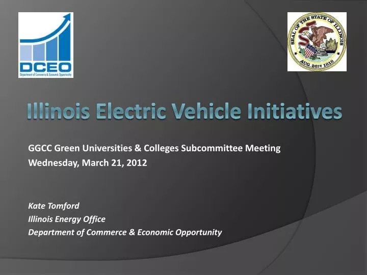 illinois electric vehicle initiatives