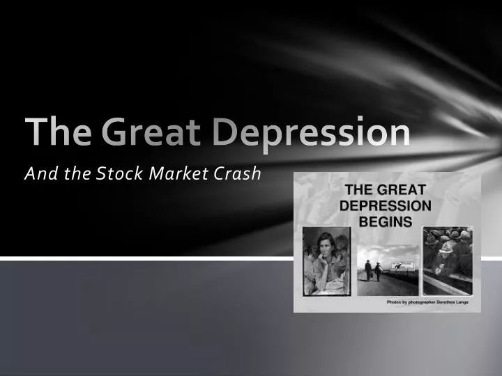 great depression images powerpoint