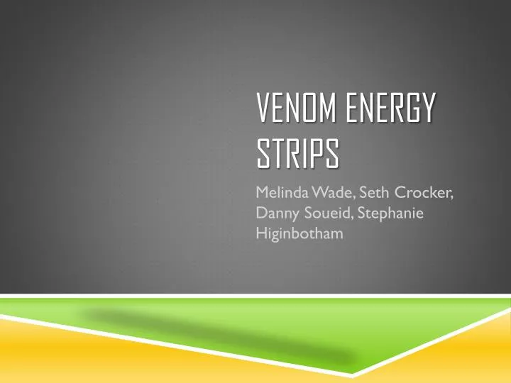 venom energy strips