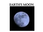 Earth’s Moon - slide 1