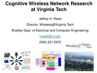 Cognitive Wireless Network Research at Virginia Tech