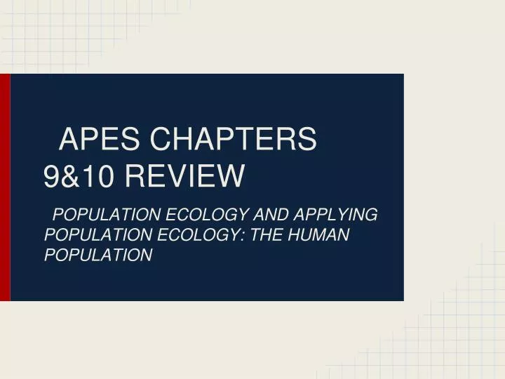apes chapters 9 10 review