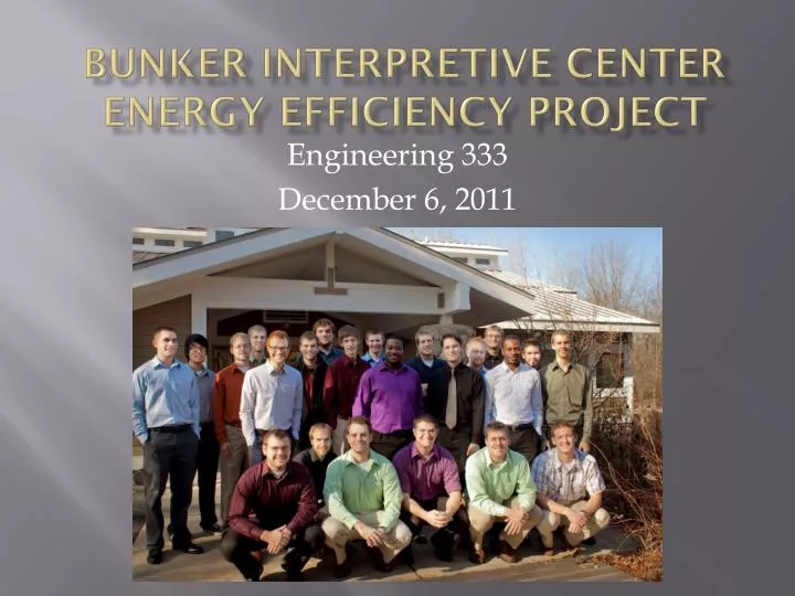 bunker interpretive center energy efficiency project