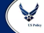US Policy - slide 1