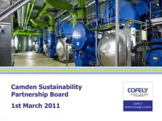 Camden Sustainability Partnership Board 1st March 2011