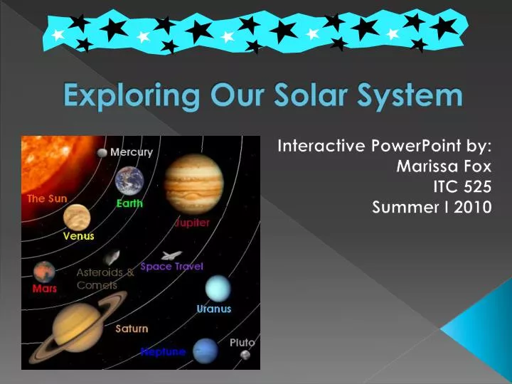 exploring our solar system
