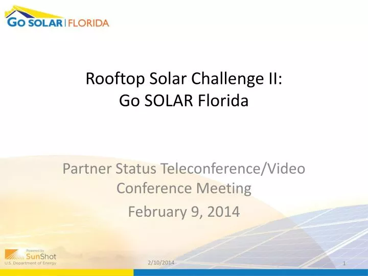 rooftop solar challenge ii go solar florida